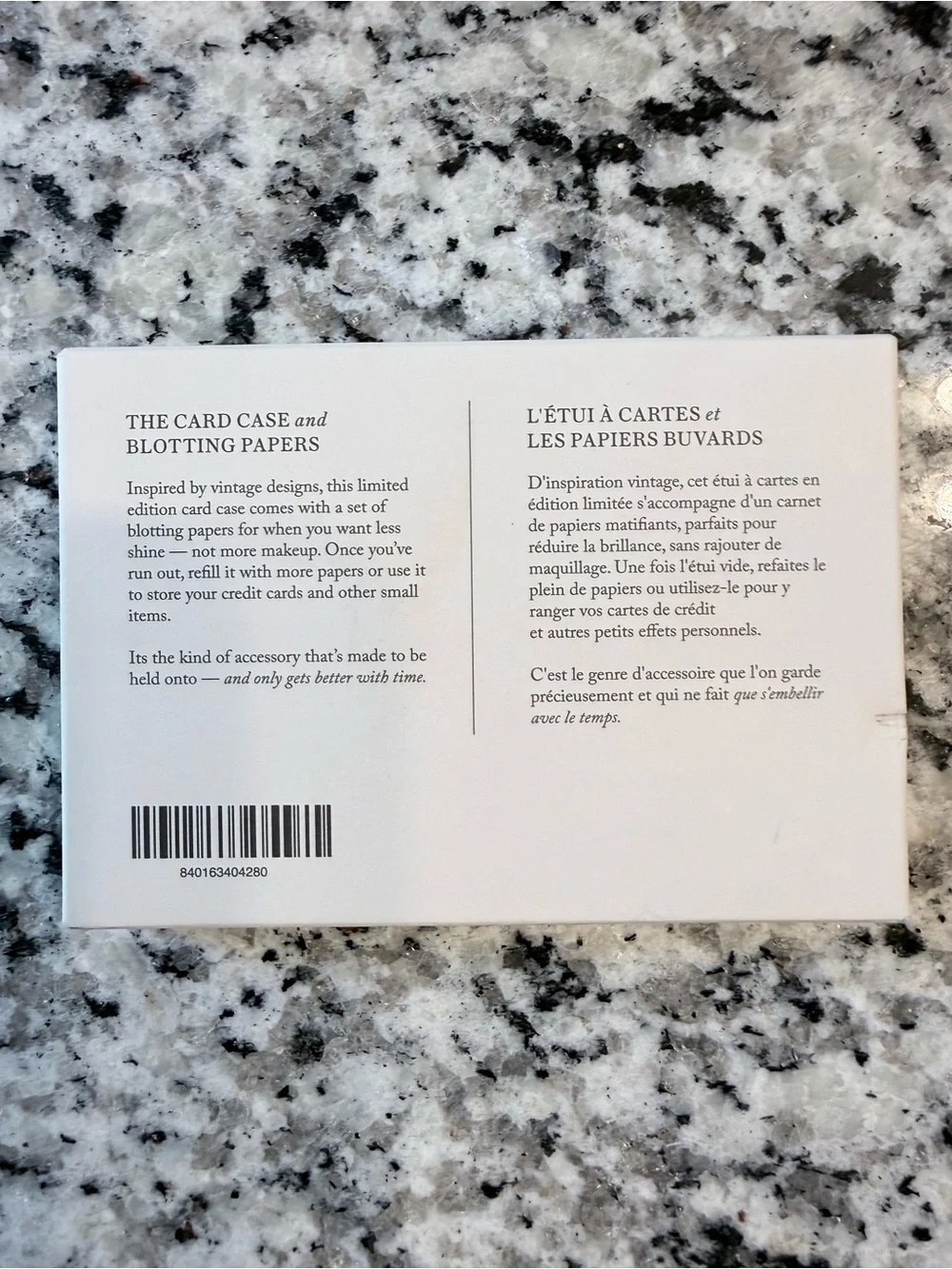 NEW Merit Card Case & Blotting Papers + FREE Mighty Patch Sample